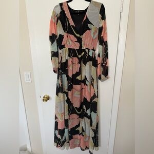 Lulus Floral Maxi Dress